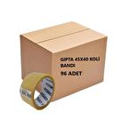 Gıpta Koli Bandı 45Mmx40 Metre Şeffaf Akrilik 4-F241000-5001 - 96 Adet