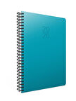 Gıpta 2026 Spiralli Haftalık Ajanda 20x28 cm 422-SEK Turkuaz