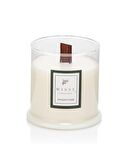 MİSSİ ÜFLEME CAM AHŞAP FİTİLLİ GECEYARISI ÇİÇEĞİ KOKULU VEGAN MUM (140 GR) 