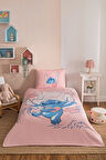 Özdilek Stitch Aloha Tek Kişilik Disney Lisanslı Lastikli Çarşaf Çocuk Pike Takımı