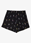 Sixteensixty Siyah Kadın Pijama Şort 403SIX-1112-045