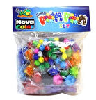 Simli Ponpon Seti 10Mm-20Mm-30Mm - 2 paket