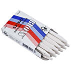 Brons Tebeşir Yağlı 12Li Beyaz - 2 adet