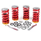 Honda civic uyumlu spor helezon yay coilover alçaltma kiti ayarlı 88-92