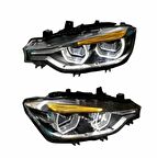 Bmw f30 ön far lambası lci model bixenon uyumlu 2012 / 2018