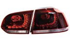 Vw golf 6 stop lambası r20 model ledli kırmızı kayar ledli 2009 / 2012