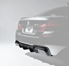 Bmw F10 M5 vorsteiner arka tampon difüzörü pianoblack 5 serisi 2011 / 2016