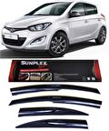 Hyundai i20 cam rüzgarlığı 2009 / 2014 sunplex mugen tip
