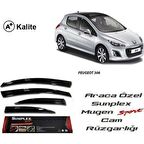 Peugeot 308 cam rüzgarlığı mugen tip sunplex