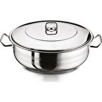 Arian Gastro 38x15 Cm 15 Lt Karnıyarık Çelik Tencere