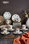 Hera 6 Kişilik Porselen Fincan Takımı