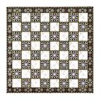 Satranç Tahtası Büyük Boy extra Sedefli