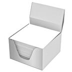 KÜPBLOK NOT 9X9 CM 1.HM BEYAZ KAĞIT 80GR 500LÜ PAKET 4 adet