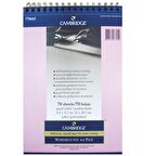 Mead Bloknot Cambridge Spiralli Pembe Kareli 70 Yp A4 259418