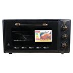 Çetintaş SMXF5 RS Maxi Fırın 45Lt Cam Panel Siyah