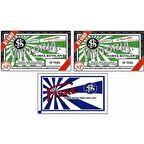 Viktoria Kumaş Boyası 38 Yeşil 2Pk+Fiske Sabitleme 1Pk