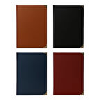 Sim 14x20 160 Yaprak Suni Deri Modelist Defter Düz 1 Adet