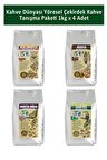Kahve Dünyası Yöresel Çekirdek Kahve Tanışma Paketi 1 kg x 4 Adet