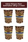 Kahve Dünyası Gold Hazır  Kahve 100 gr x 4 Adet