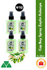 Zeytin Çiçeği Sprey Kolonya Cep Boy Elegance Series 4'lü Eko Paket - 4x50 ml