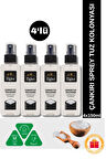 Çankırı Tuz Kolonyası 4'lü Sprey Set | Ferahlatıcı ve Otantik Koku Deneyimi - 4x150 ml
