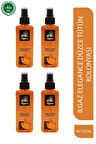 Süper Dörtlü Set Elegance Series Tütün Kolonyası 4 X 150 ml Elegance Series Sprey Kolonya