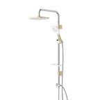 Coral Beyaz Gold Tall Sistem Duş Seti