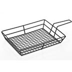 Altınbaşak Kulplu Büyük Dikdörtgen Sunum Sepeti 28*16*5,5 (A 009 03)