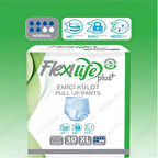 Flexi Life Plus Pedkülot Hasta Bezi XL 4 Paket 120 Adet