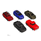 Çek Bırak Arazi Arabaları Seti 10 Cm - BP-060 