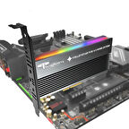 Bigboy BTC-M2G4PE4SHRGB PCIe 4.0 x4 M.2 x4 Soğutuculu RGB 1xNVMe Çevirici Ünite