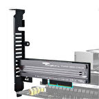 Bigboy BTC-M2G4PE4S PCIe 4.0x4  M.2 x16 to 1xNVMe Soğutuculu Çevirici Ünite