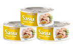 Sasu Hardal Soslu Ton Balığı 3x160G Bütün Dilim
