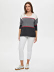 Renk Blok Geçişli Triko Bluz S25TRB011