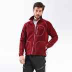 Freecamp Man Full Zipper Fleece-BORDO