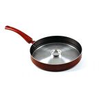 Aksu Taç Granit Çevirme Balık Tavası 32cm