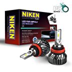 H9 led xenon far aydınlatma seti şimşek etkili niken pro 8000lm