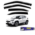 Toyota yaris cross cam rüzgarlığı kromlu 2021+
