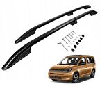 Vw caddy tavan çıtası port bagaj taşıyıcı siyah 2021+