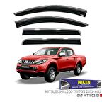 Mitsubishi L200 trition cam rüzgarlığı kromlu 2015+ niken