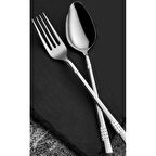 Arsel Domino Sade 72 Parça 12 Kişilik Çatal Kaşık Bıçak Seti