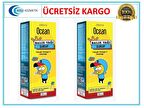 OCEAN BALIK YAĞI ŞURUBU KARIŞIK MEYVE AROMALI 150 ML 2'Lİ PAKET