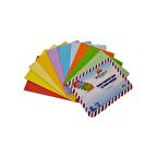 Asil 10 Renk Karışık 13x18 cm Zarf 2'li