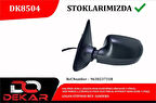 Dacıa Dis Dikiz Ayna Sol Ucgen Ayak Elektrikli Sinyalsız 5 Pinli Logan Stepway MCV Sandero - Dekar Dk8504