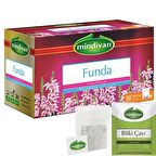 Mindivan Funda Organik Bardak Poşet Bitki Çayı 20'li 