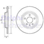 Vag Fren Diski Arka A4 A5 15> Q5 17> - Delphi Bg4800c