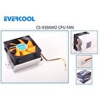 Cpu Fan Evercool Cs 939Am2 3Pin