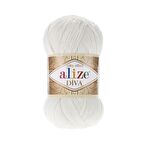 Alize Diva El Örgü İpliği - 450 Krem