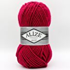 Alize Superlana Maxi El Örgü İpliği - 649 Vişne