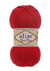 Alize Baby Best El Örgü ipi Kırmızı 056